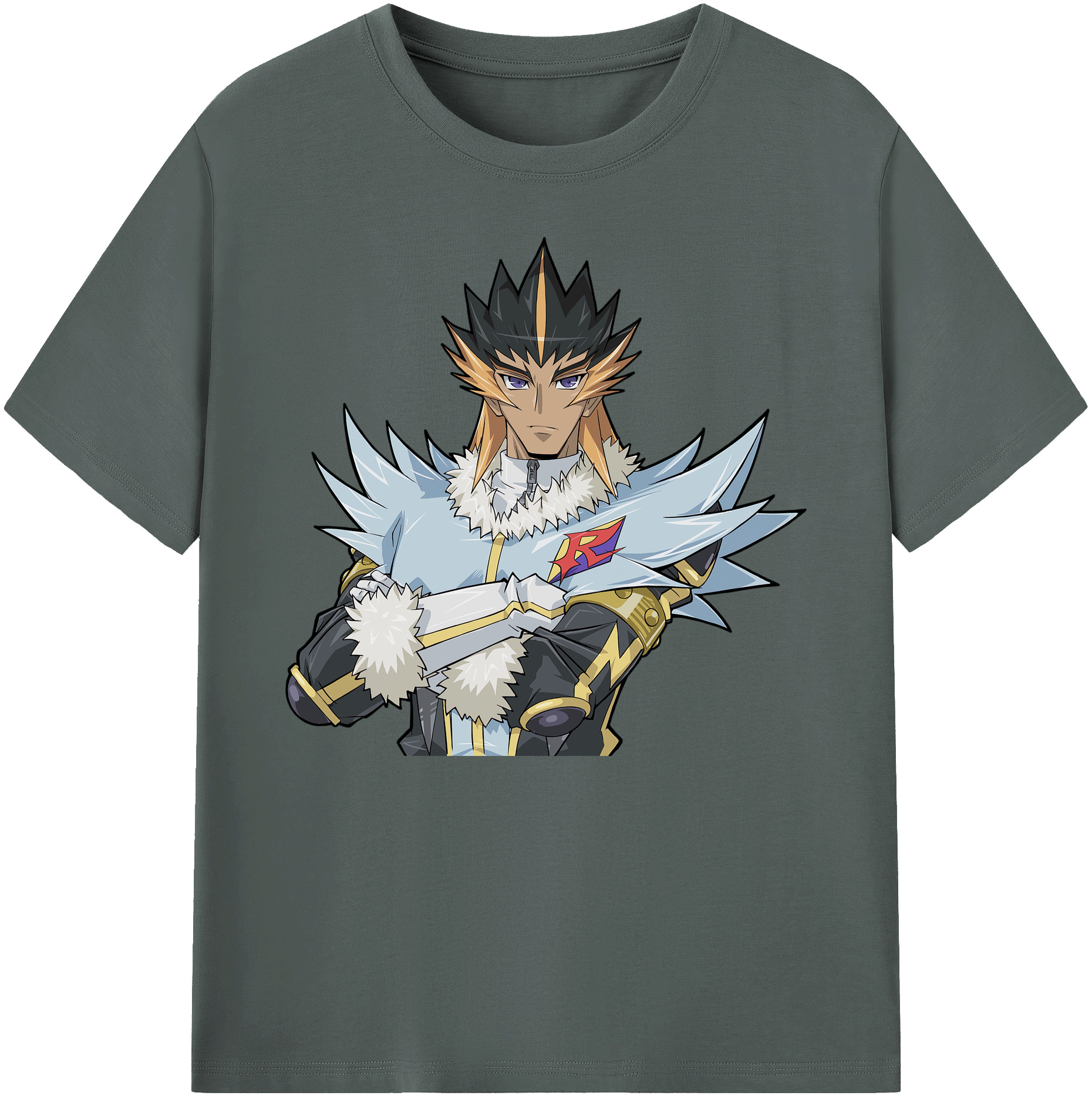 （画像用） 遊☆戯☆王 Yu-Gi-Oh! 綿100％ メンズ半袖Tシャツ｜肌触りやわらか＆通気性